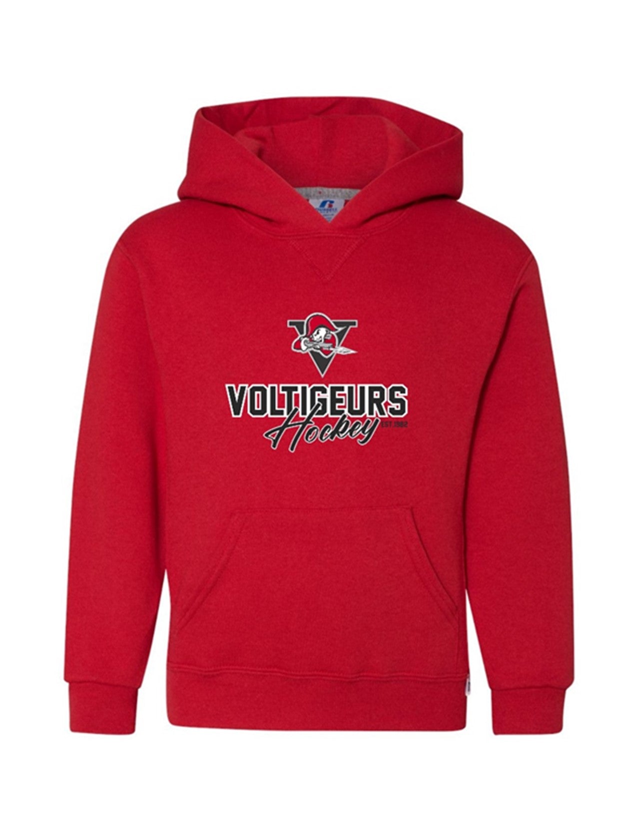 HOODIE JUNIOR ROUGE (Hockey Mineur)