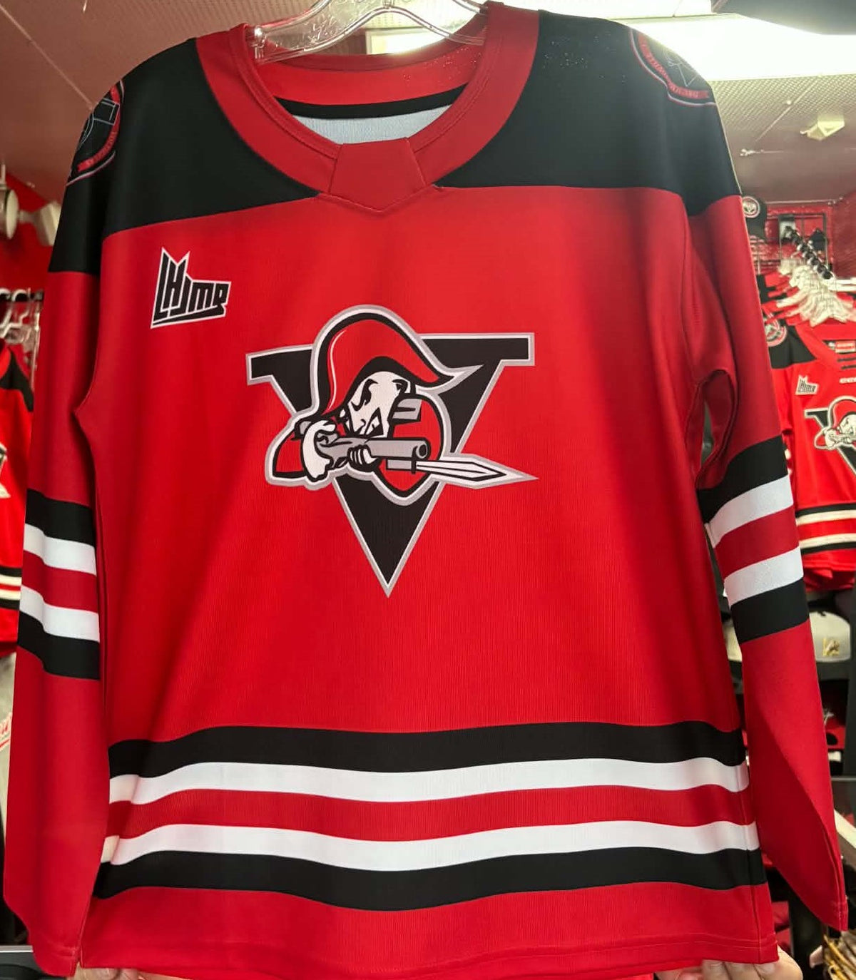 JERSEY ROUGE JUNIOR SUBLIMÉ