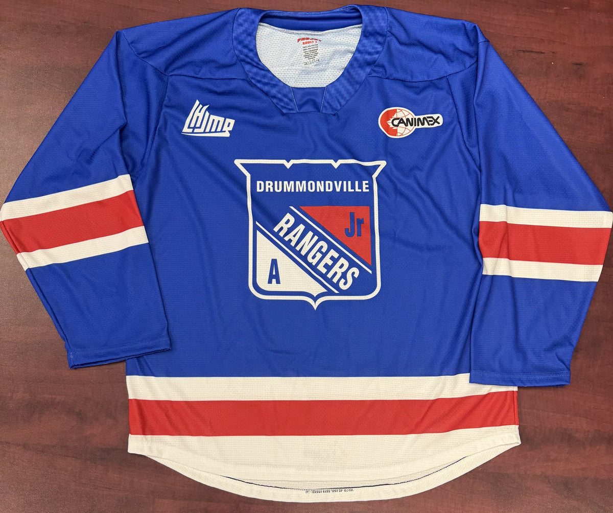 JERSEY RANGERS DE DRUMMONDVILLE (Édition Limitée) AUTOGRAPHIÉ