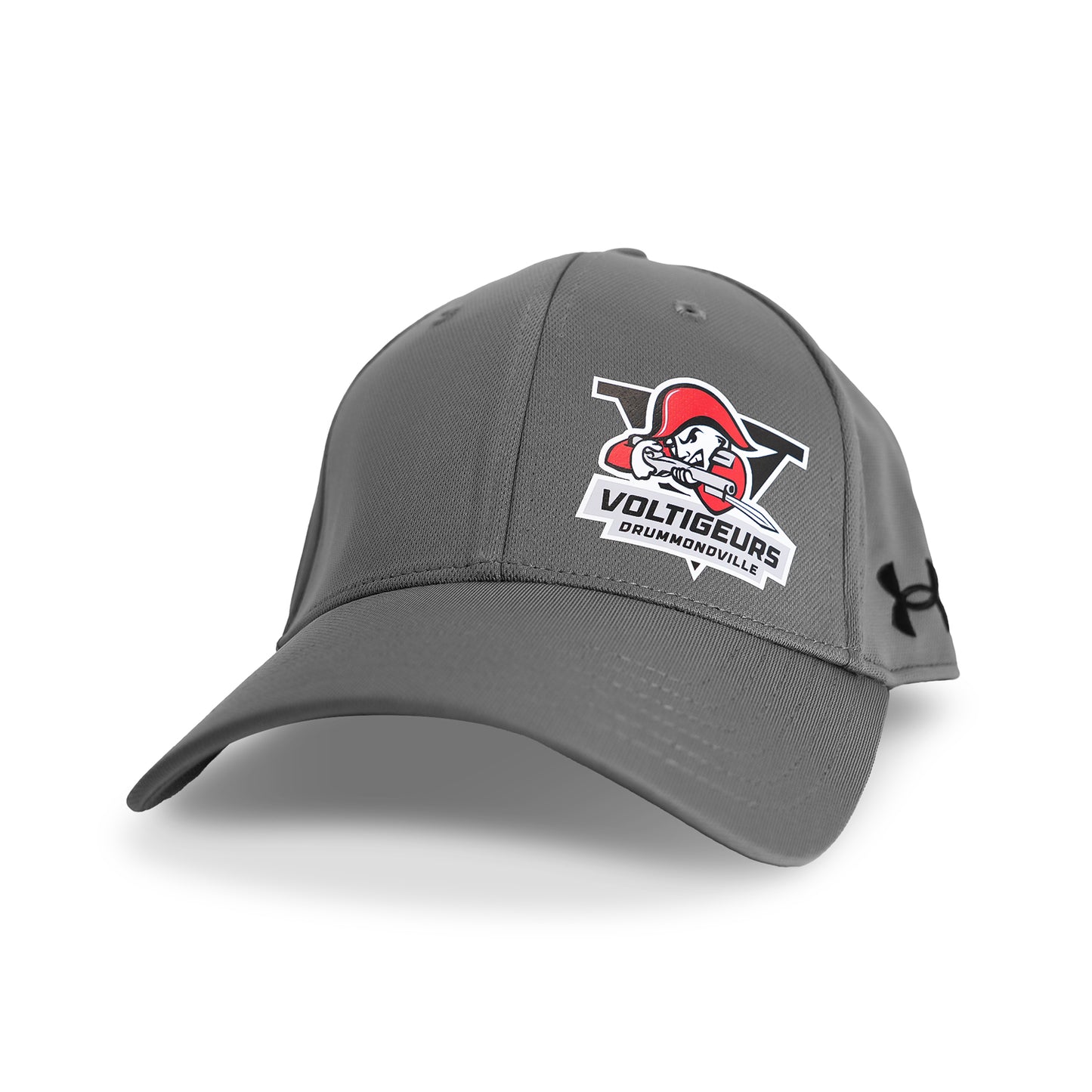 CASQUETTE GRIS LOGO VOLTIS COIN