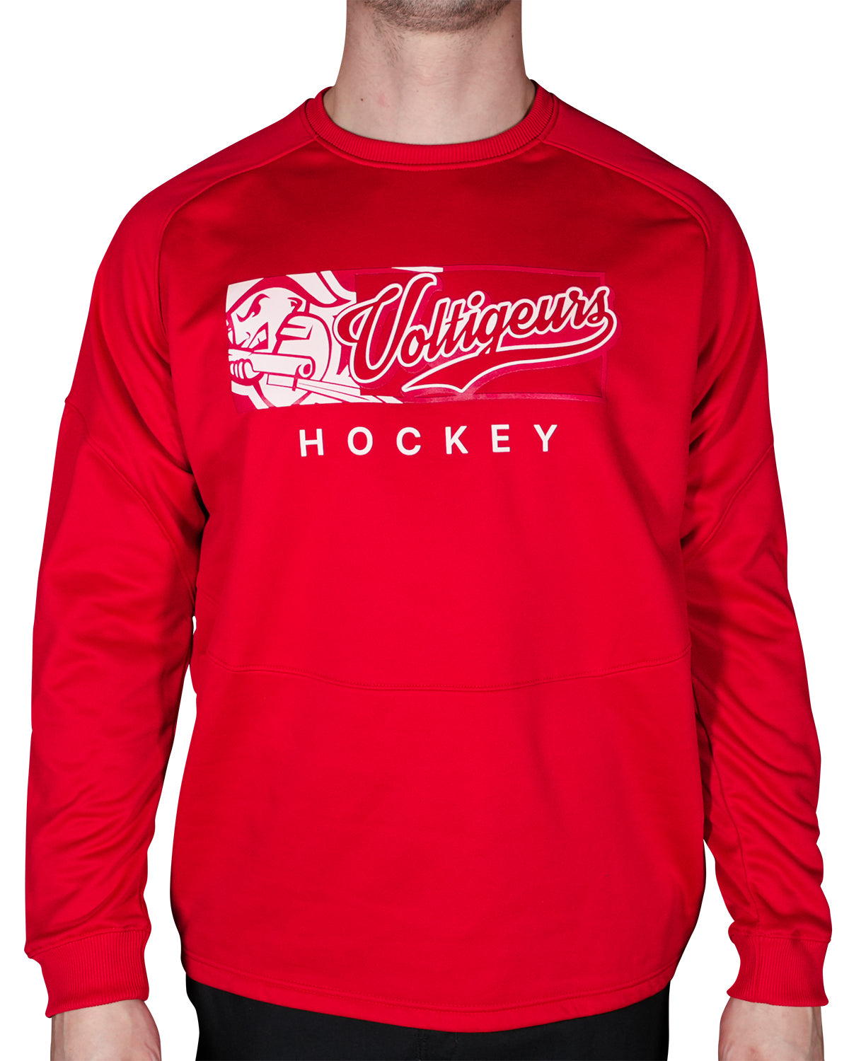 Crewneck Rouge Logo Noir Under Armour