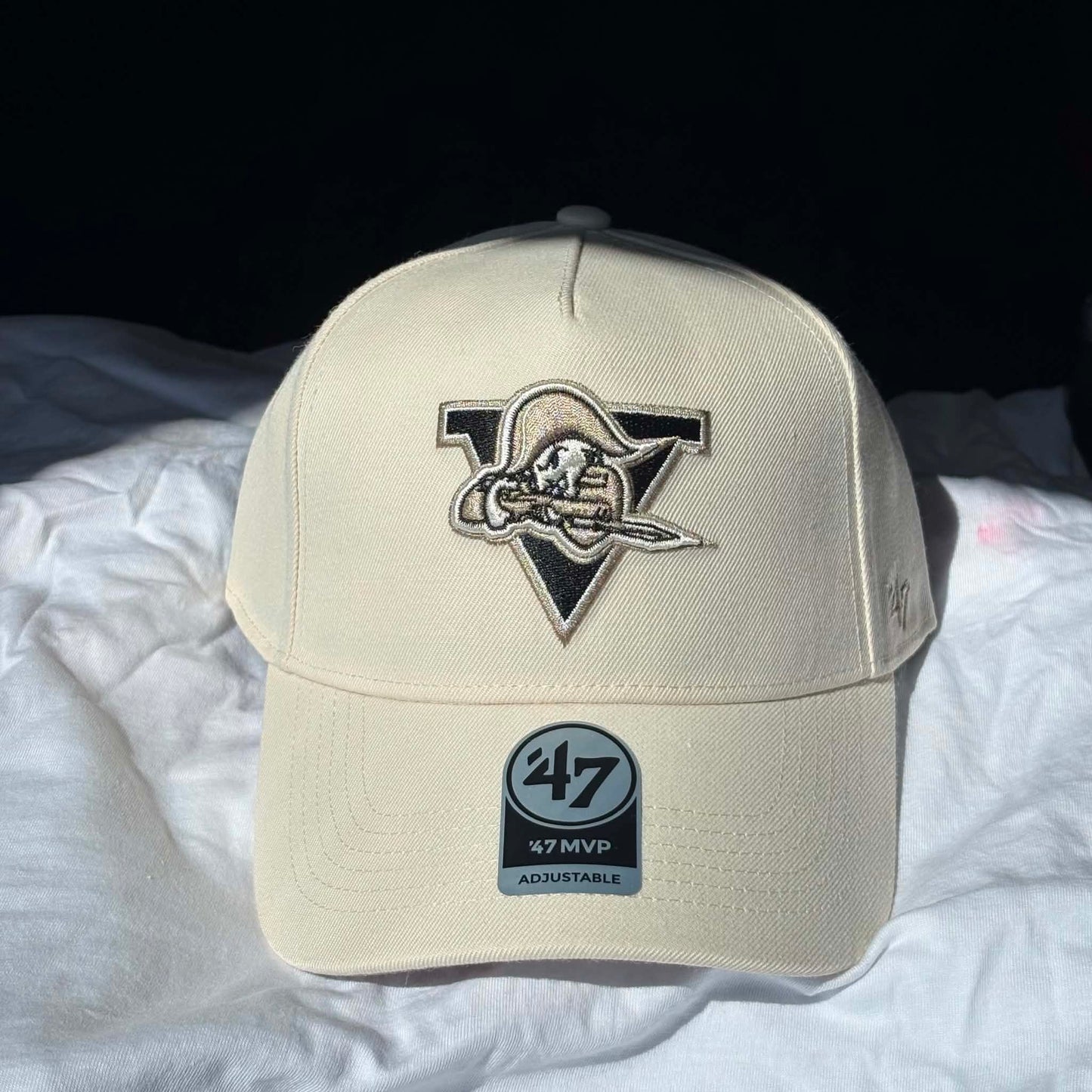 CASQUETTE BEIGE, LOGO BEIGE
