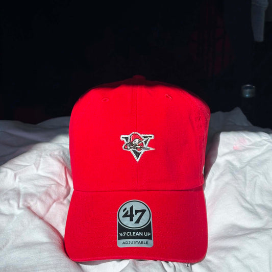 CASQUETTE ROUGE PETIT LOGO