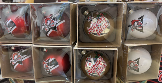 BOULE DE NOËL VOLTIGEURS