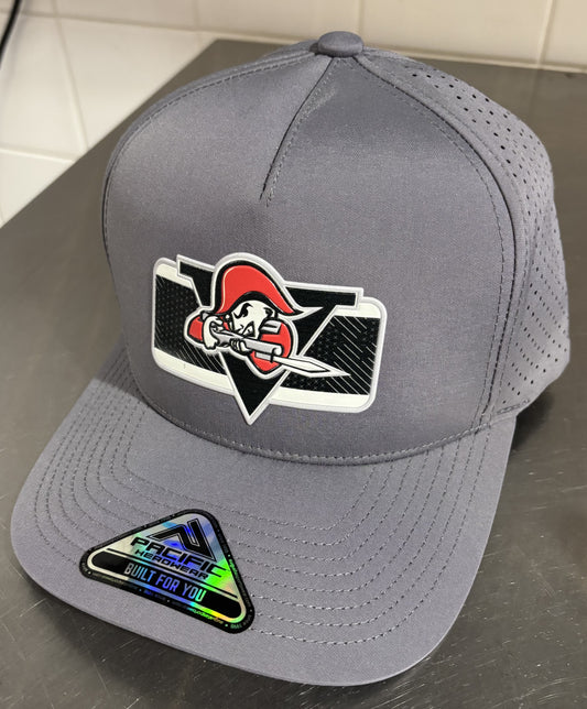 CASQUETTE GRISE FILET LOGO VOLTIGEURS