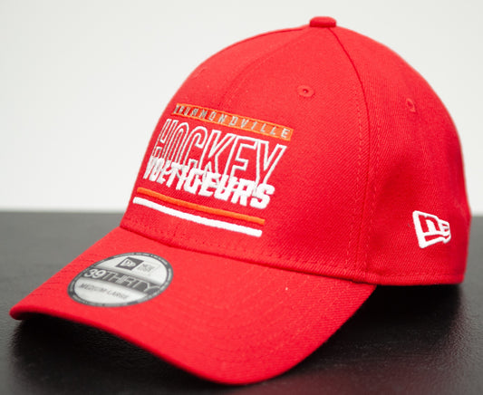 Casquette Rouge Hockey Séries 2024