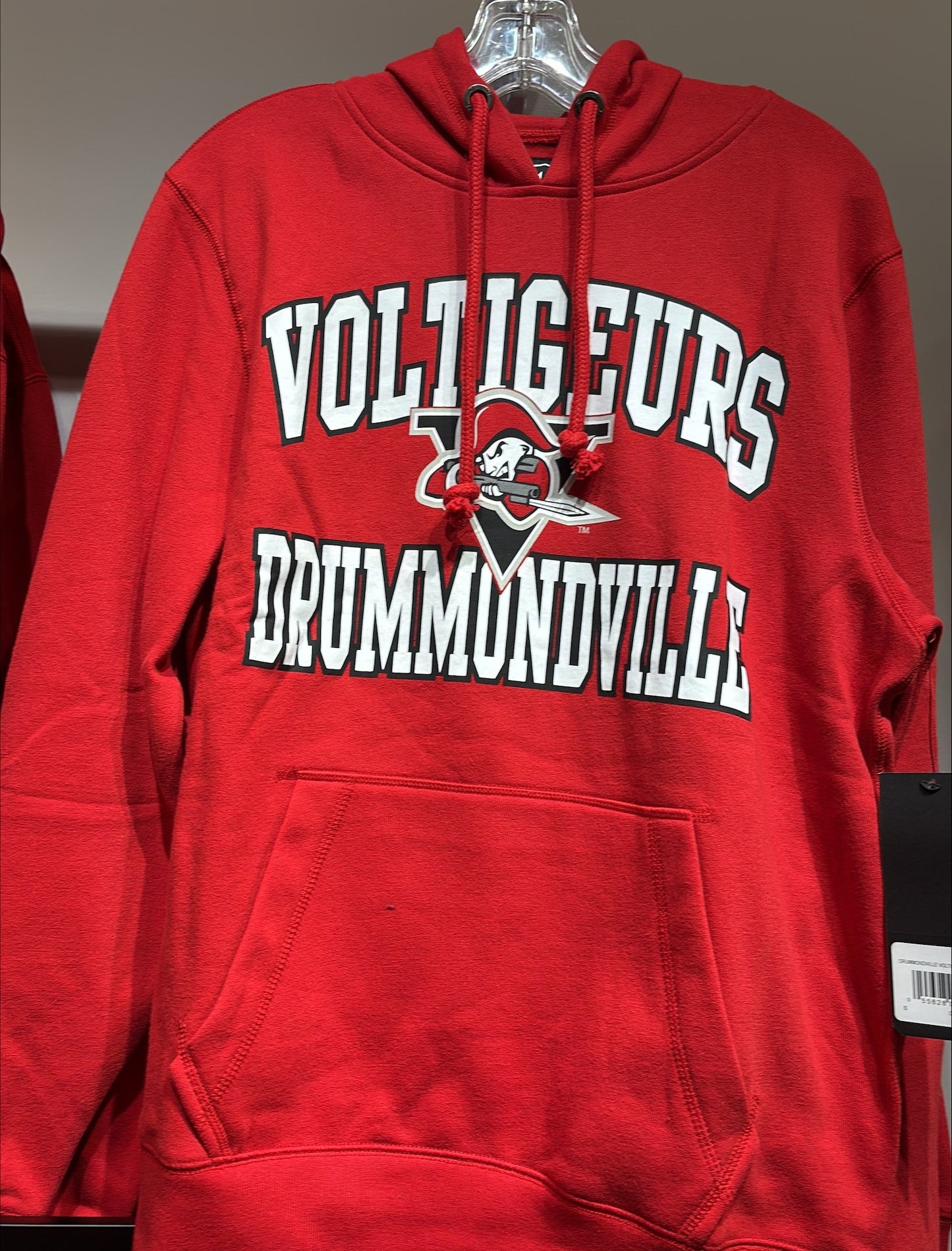 HOODIE ROUGE GROS LOGO