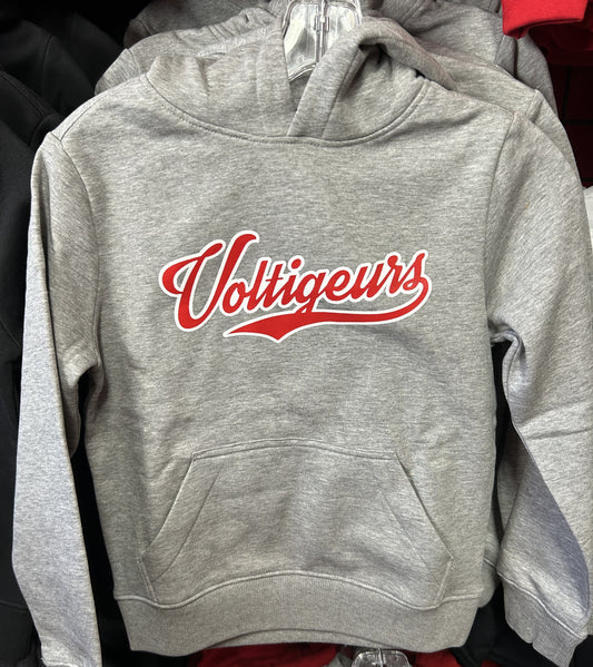 HOODIE JUNIOR GRIS LOGO SIGNATURE