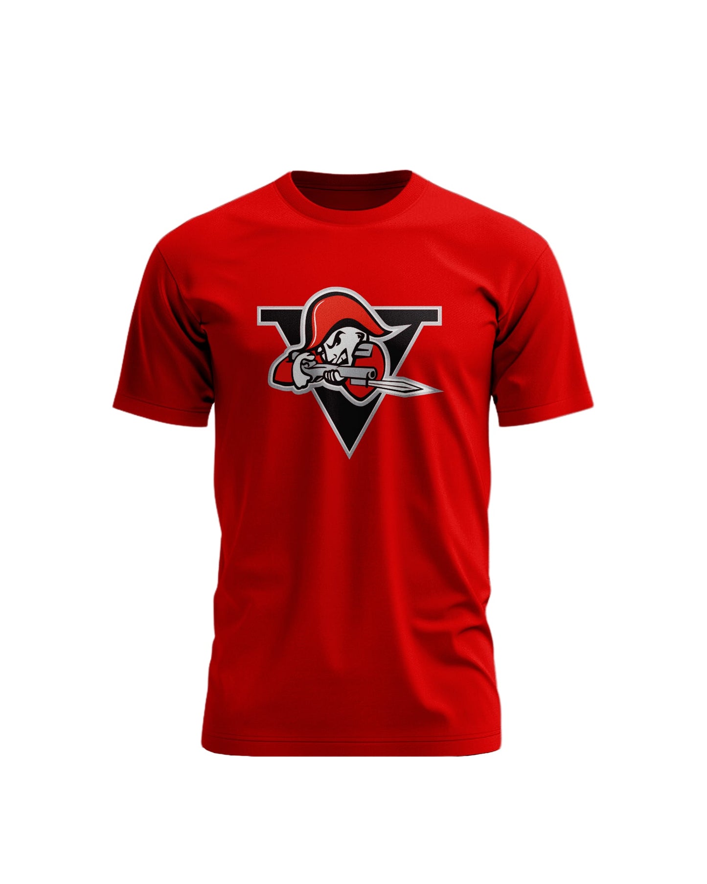 T-Shirt Rouge Logo Voltigeurs