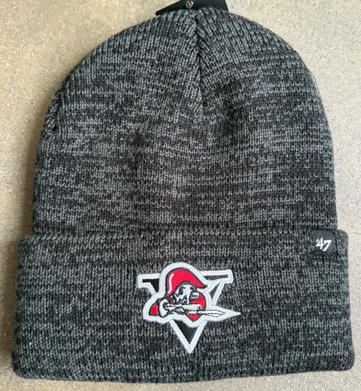 TUQUE CHARCOAL LOGO VOLTIGEURS