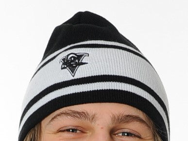 TUQUE NOIR ET BLANCHE, LOGO NOIR