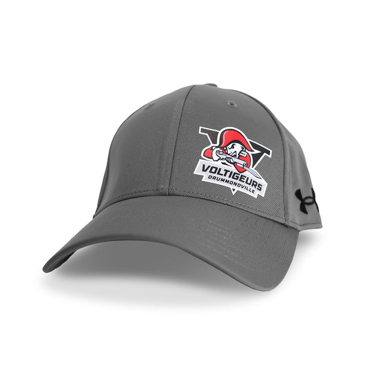 CASQUETTE GRIS LOGO VOLTIS COIN
